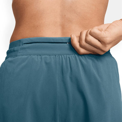 Nike Women's Swift Dri-FIT Mid-Rise 2.5" Brief-Lined Running Shorts - BlackToe Running#colour_smokey-blue
