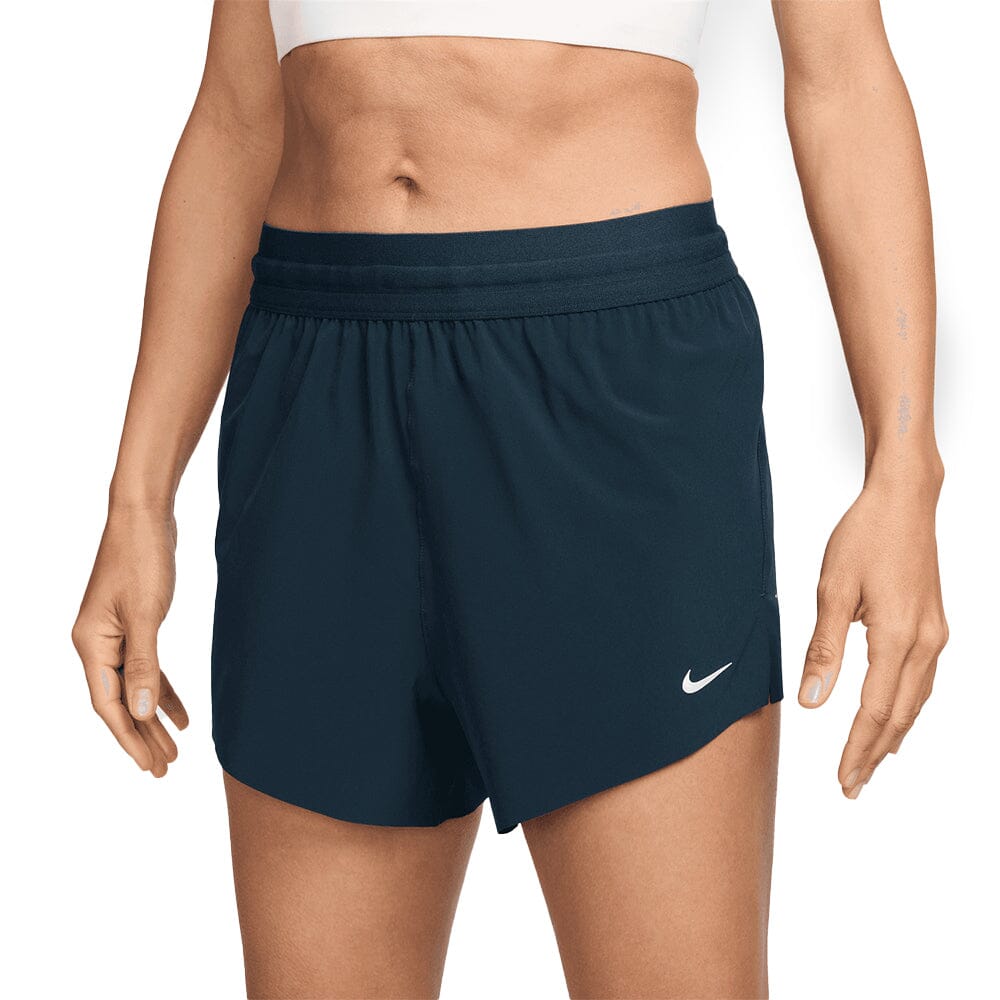 Nike Women's Swift Dri-FIT Mid-Rise 2.5" Brief-Lined Running Shorts - BlackToe Running#colour_armory-navy