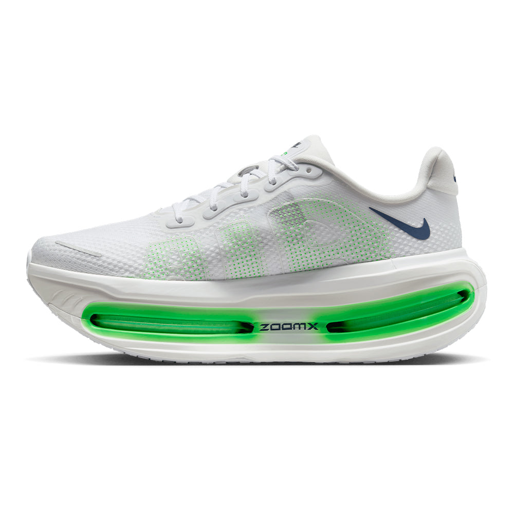 Nike Men's Vomero Premium - BlackToe Running#colour_white-midnight-navy-green-spark