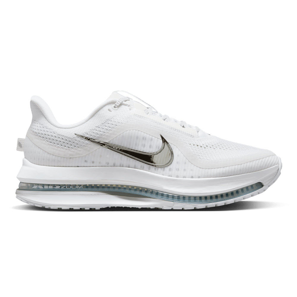 Nike Men's Pegasus Premium - BlackToe Running#colour_white-metallic-silver