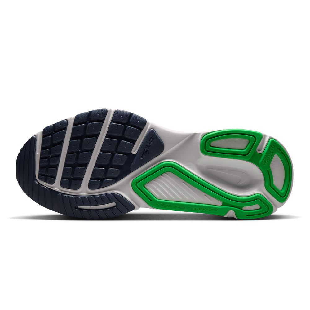 Nike Men's Structure Plus - BlackToe Running#colour_white-green-spark-midnight-navy