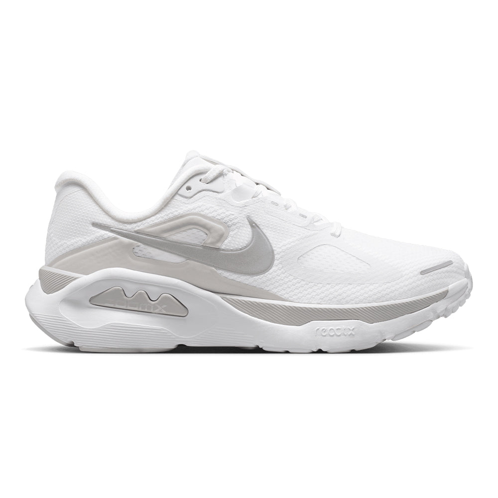 Nike Women's Structure Plus - BlackToe Running#colour_white-silver