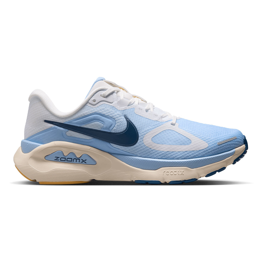 Nike Women's Structure Plus - BlackToe Running#colour_white-mystic-navy-aluminum-sundial