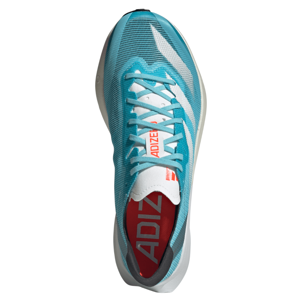 Adidas Women's Adizero Adios 8 Women's Shoes - BlackToe Running#colour_light-aqua-feather-white