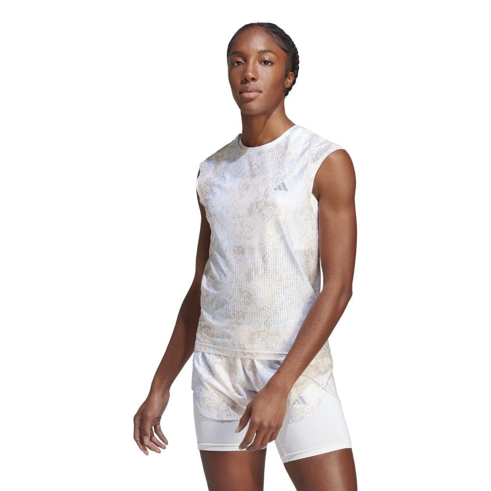 Adidas Women's Fast Running Tee - BlackToe Running