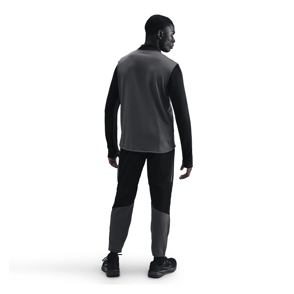 Nike Men's Pacer Winterized 1/2-Zip Running Top - BlackToe Running#colour_black