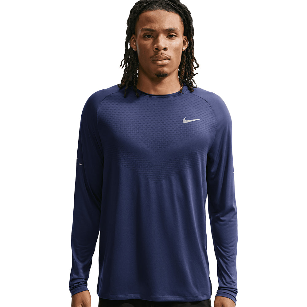 Nike Men's Stride Dri-FIT ADV Long-Sleeve Running Top - BlackToe Running