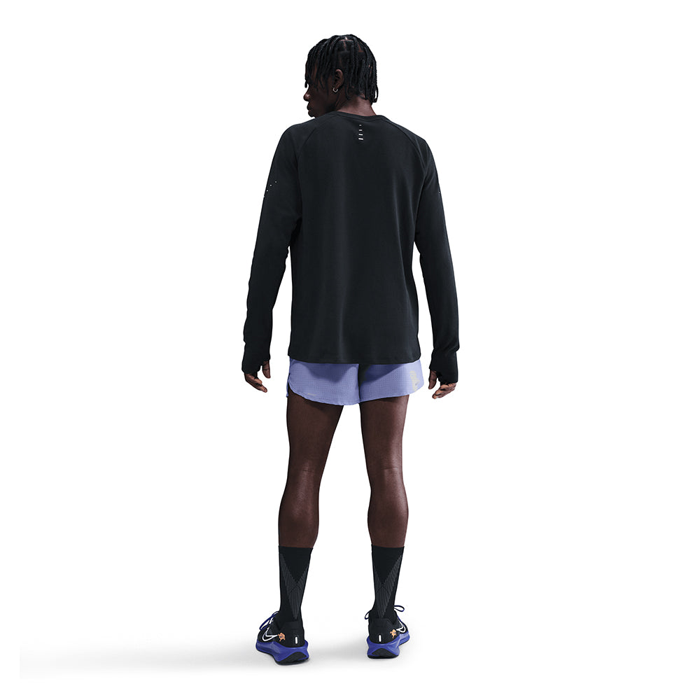 Nike Men's Stride Dri-FIT Running Waffle Crew - BlackToe Running