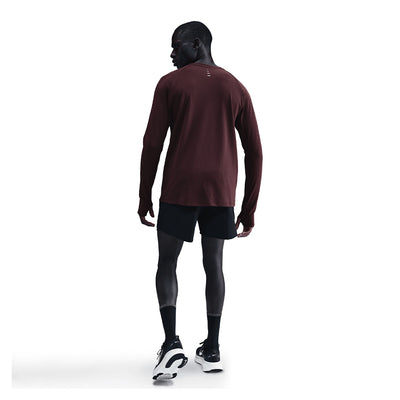 Nike Men's Stride Dri-FIT Running Waffle Crew - BlackToe Running#colour_burgundy-crush