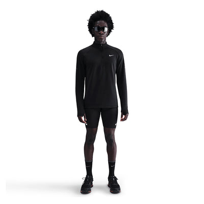 Nike Men's Stride Therma-FIT Repel Winterized 1/2-Zip Running Top - BlackToe Running#colour_black