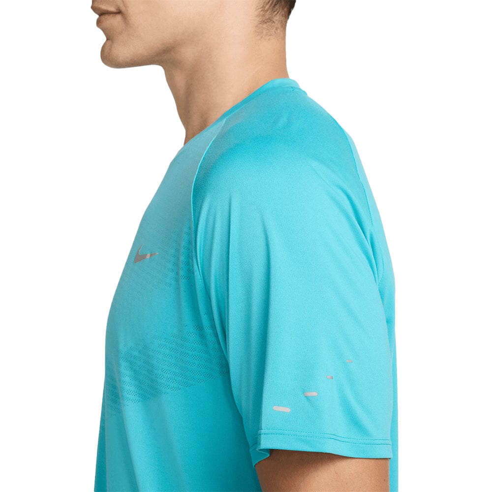 Nike Men's Stride Dri-FIT ADV Short-Sleeve Running Top - BlackToe Running