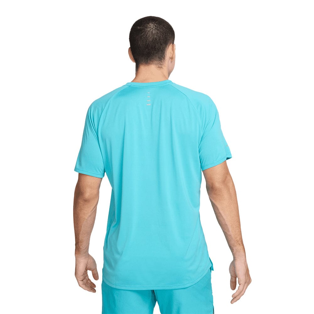 Nike Men's Stride Dri-FIT ADV Short-Sleeve Running Top - BlackToe Running#colour_dusty-cactus