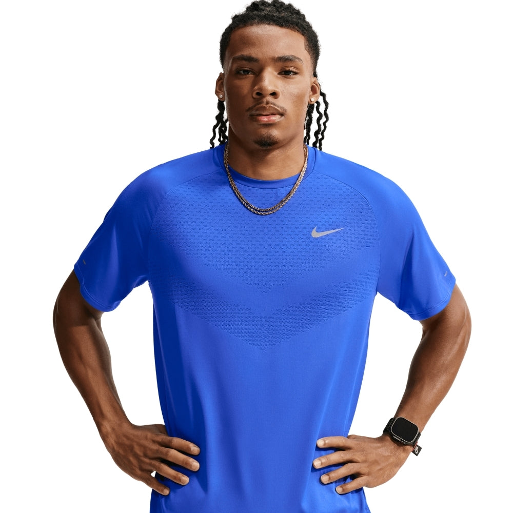 Nike Men's Stride Dri-FIT ADV Short-Sleeve Running Top - BlackToe Running