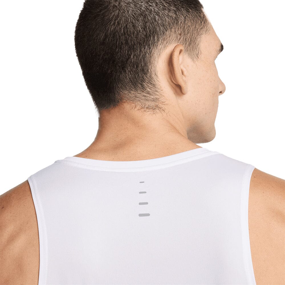 Nike Men's Stride Dri-FIT ADV Running Tank Top - BlackToe Running#colour_white