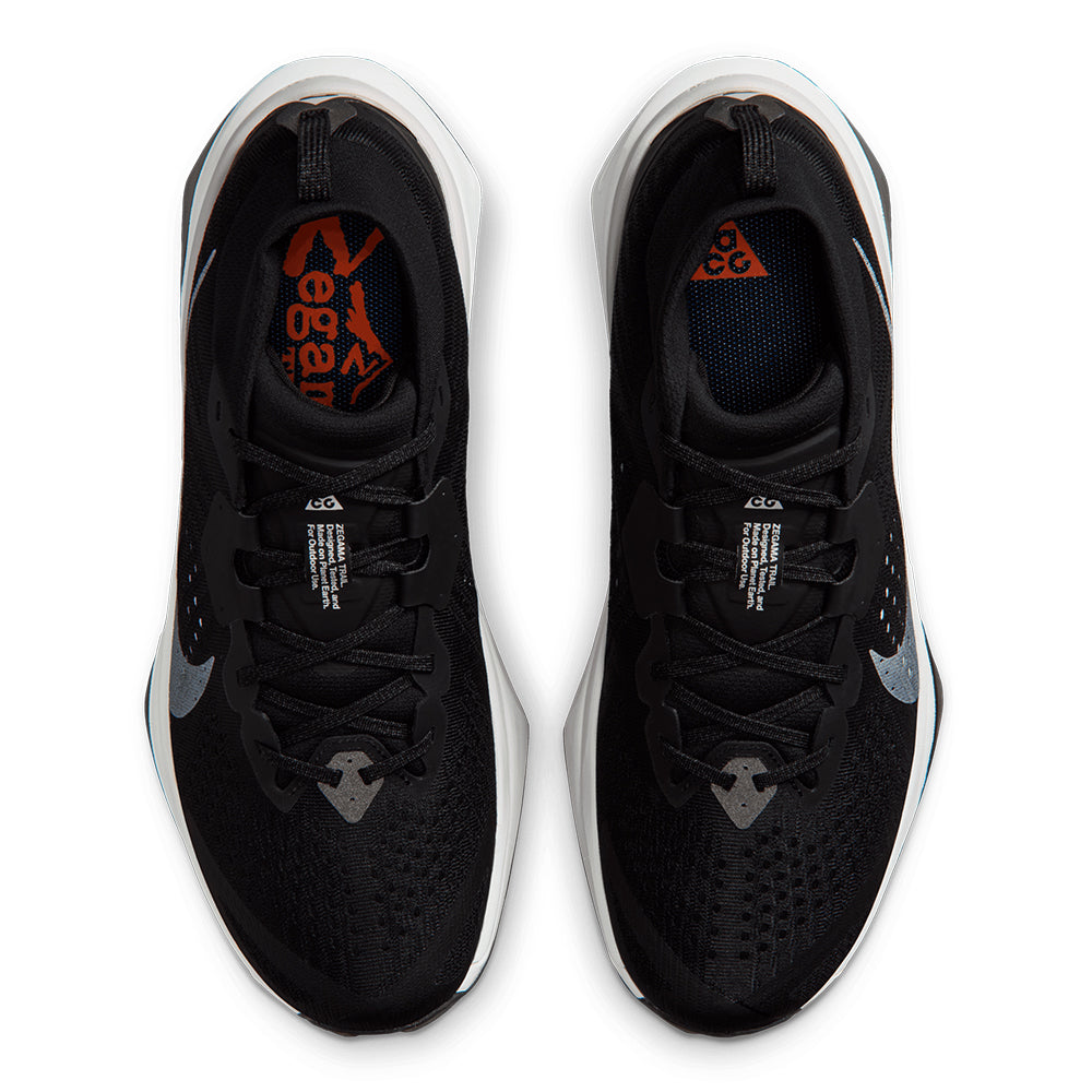 Nike Men's ACG Zegama - BlackToe Running#colour_black-summit-white-safety-orange
