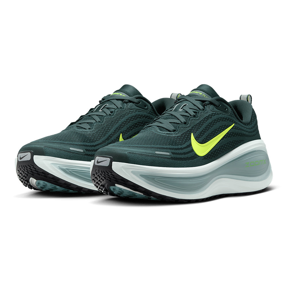 Nike Men's Vomero Plus - BlackToe Running#colour_seaweed-volt-green-haze