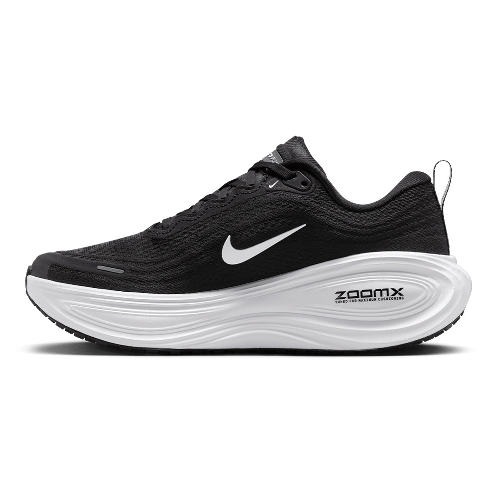 Nike Women's Vomero Plus - BlackToe Running#colour_black-white