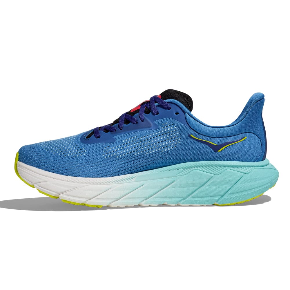 Hoka Men's Arahi 7 - BlackToe Running#colour_virtual-blue-cerise