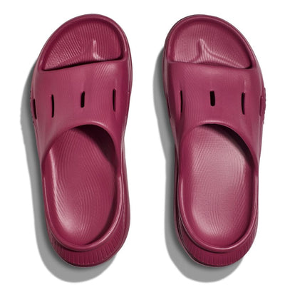 Hoka Ora Recovery Slide 3 - Diva Blue Slides - BlackToe Running#colour_beet-root