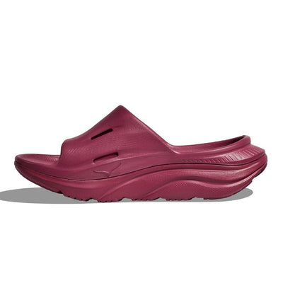 Hoka Ora Recovery Slide 3 - Diva Blue Slides - BlackToe Running#colour_beet-root