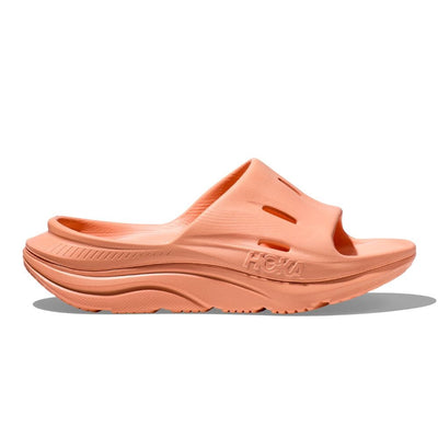 Hoka Ora Recovery Slide 3 - Papaya - BlackToe Running#colour_papaya