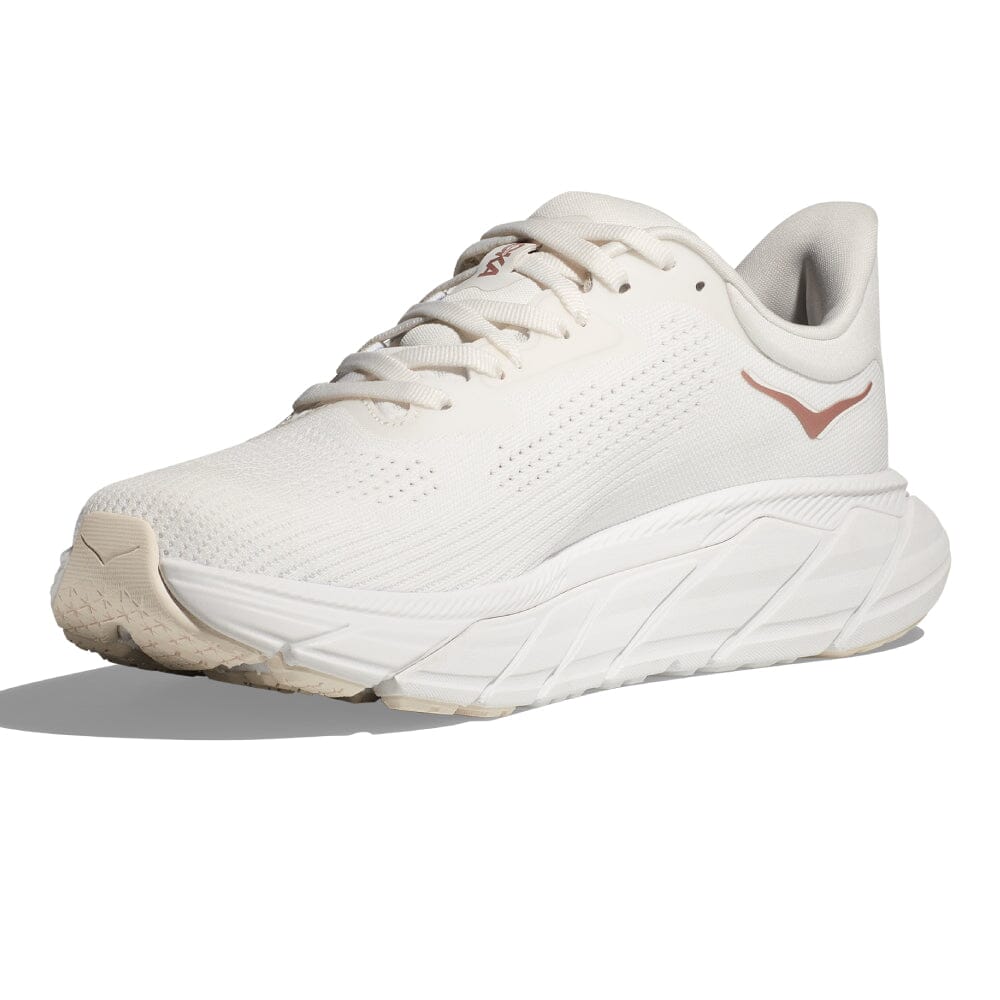Hoka Women's Arahi 7 - BlackToe Running#colour_blanc-de-blanc-rose-gold