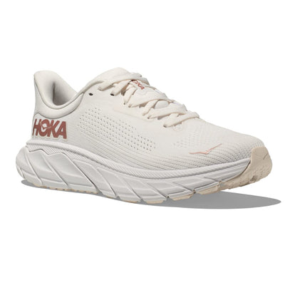 Hoka Women's Arahi 7 - BlackToe Running#colour_blanc-de-blanc-rose-gold