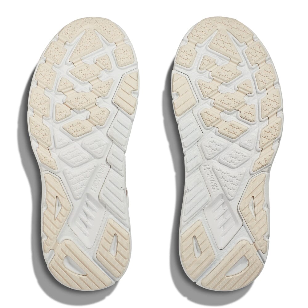 Hoka Women's Arahi 7 - BlackToe Running#colour_blanc-de-blanc-rose-gold