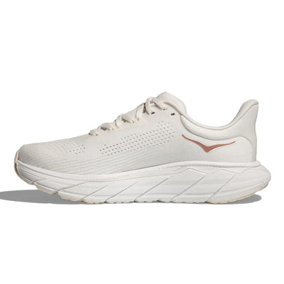 Hoka Women's Arahi 7 - BlackToe Running#colour_blanc-de-blanc-rose-gold