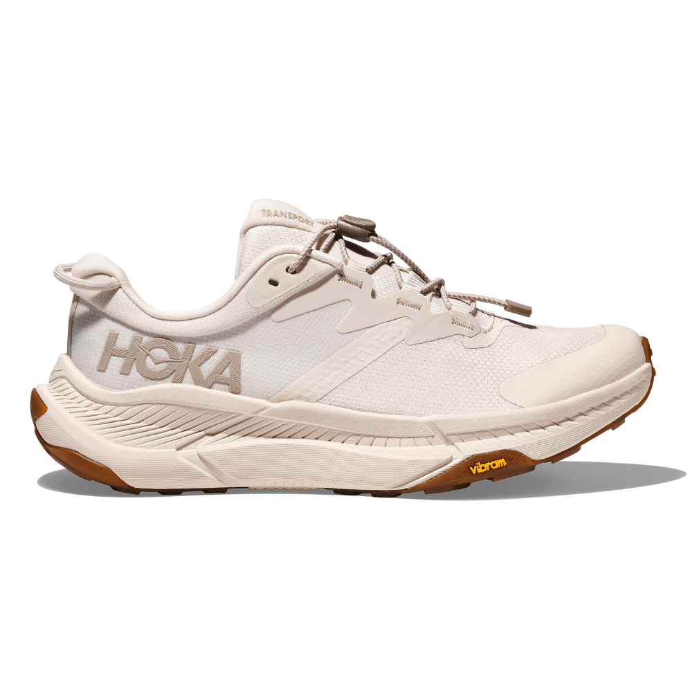 Hoka Women's Transport - BlackToe Running#colour_eggnog