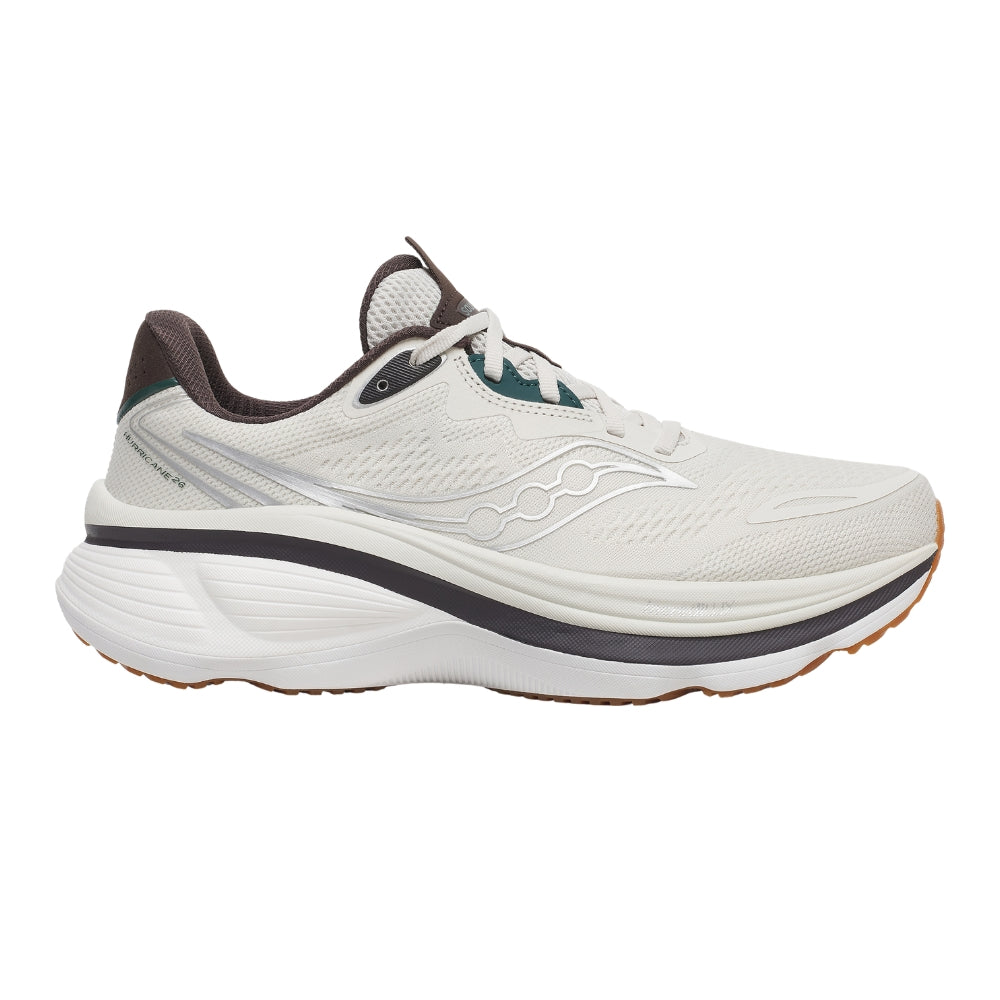 Saucony Men's Hurricane 26 - BlackToe Running#colour_quartz-torte