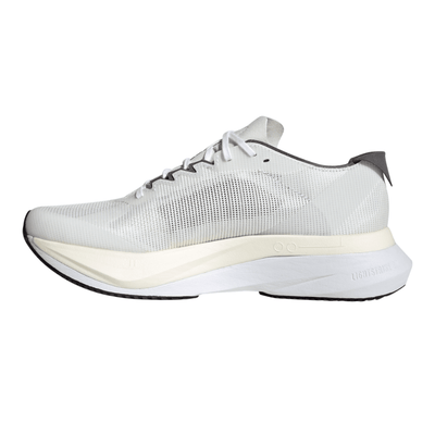 Adidas Women's Adizero Boston 12 Women's Shoes - BlackToe Running#colour_cloud-white-silver-metallic-grey-five
