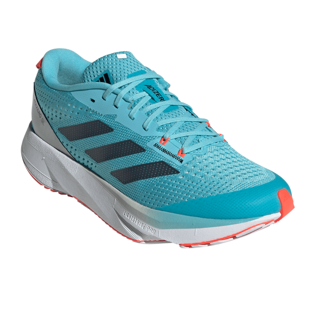 Adidas Women's Adizero SL - BlackToe Running#colour_light-aqua-carbon-solar-red