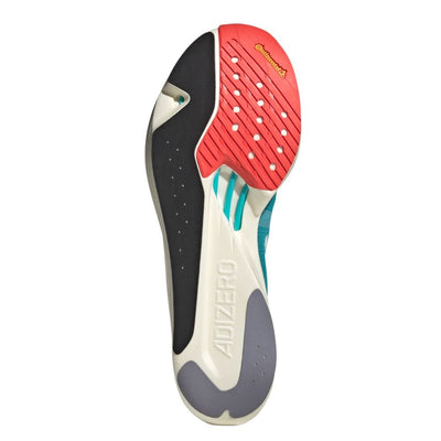 Adidas Adizero Takumi Sen 9 Shoes - BlackToe Running#colour_cloud-white-core-black-lucid-cyan