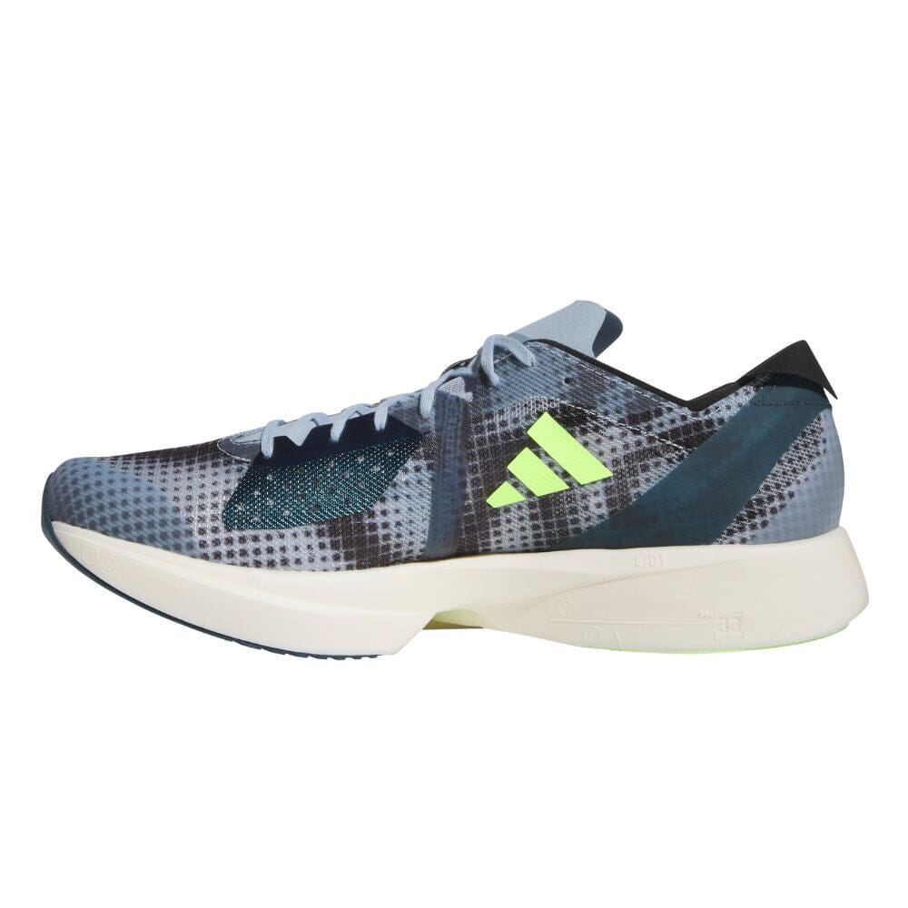 Adidas Adizero Takumi Sen 9 Shoes - BlackToe Running#colour_wonder-blue-lucid-lemon-core-black
