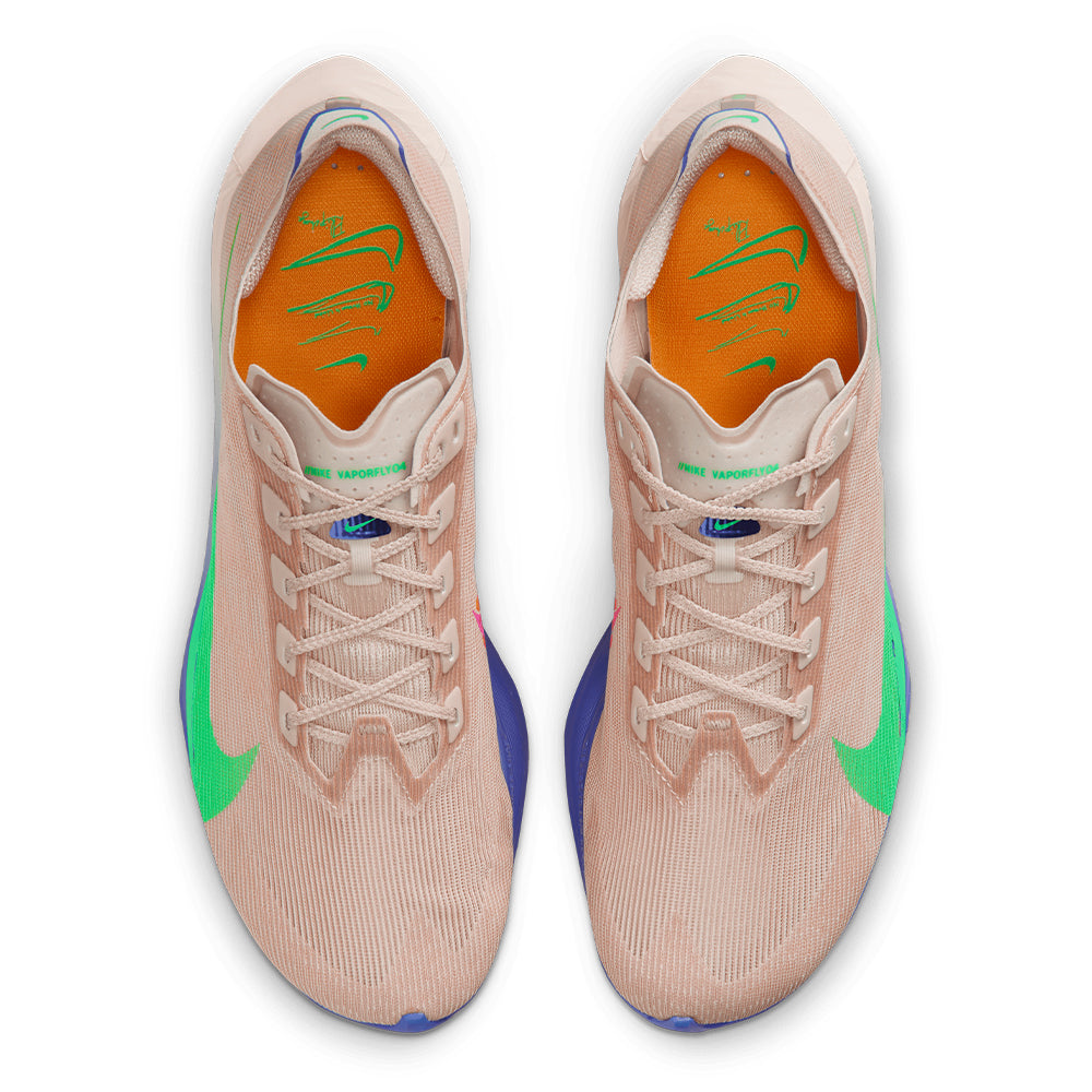 Nike Men's Vaporfly 4 - BlackToe Running#colour_silt-red-green-shock-fire-pink