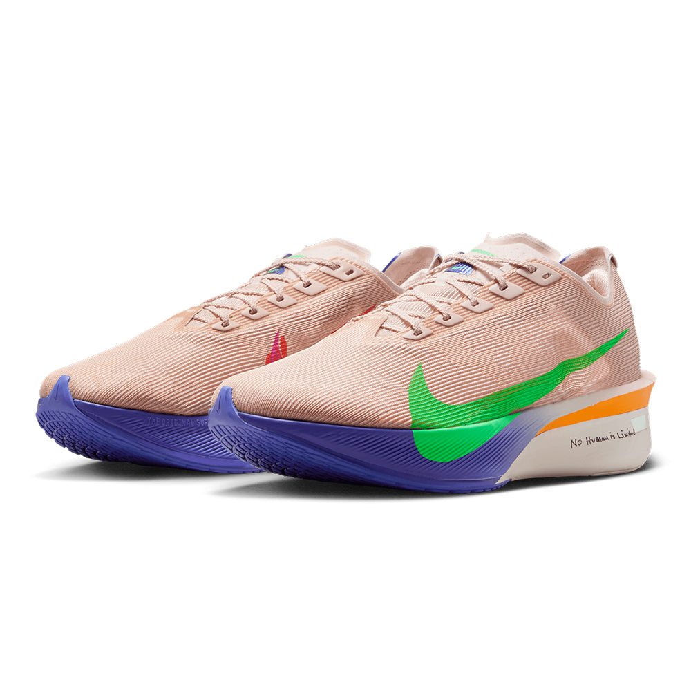 Nike Men's Vaporfly 4 - BlackToe Running#colour_silt-red-green-shock-fire-pink