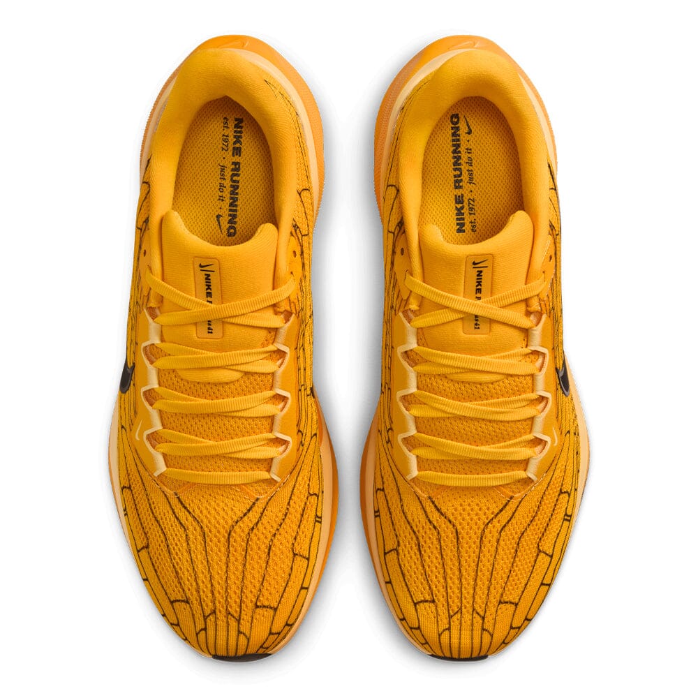 Nike Men's Pegasus 41 LV8 - BlackToe Running#colour_university-gold-black