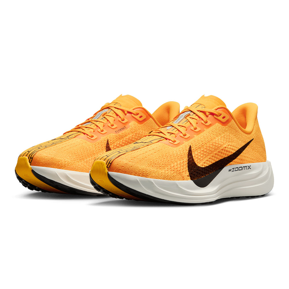 Nike Men's Pegasus Plus LV8 - BlackToe Running#colour_university-gold-laser-orange