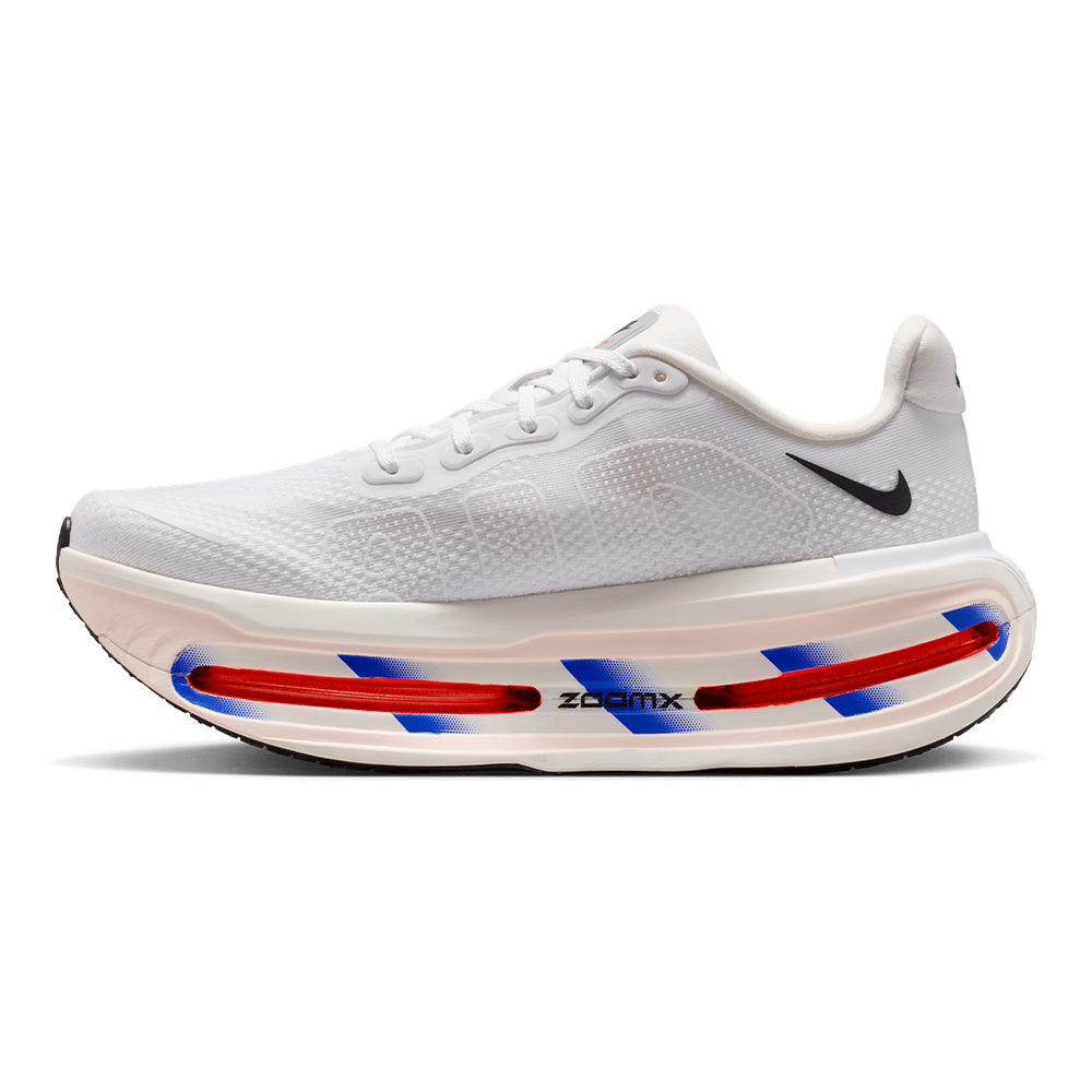 Nike Men's Vomero Premium - BlackToe Running#colour_white-black-racer-blue-bright-crimson