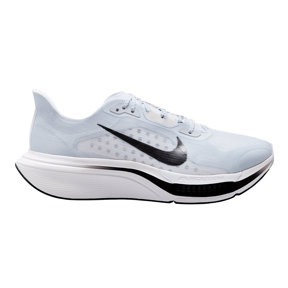 Nike Men's Pegasus Plus 2 - BlackToe Running#colour_football-grey-metallic-dark-grey-white