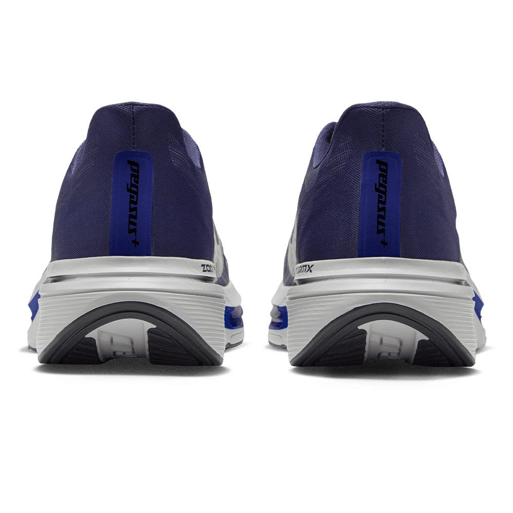 Nike Men's Pegasus Plus 2 - BlackToe Running#colour_midnight-navy-black-racer-blue-grey-mist