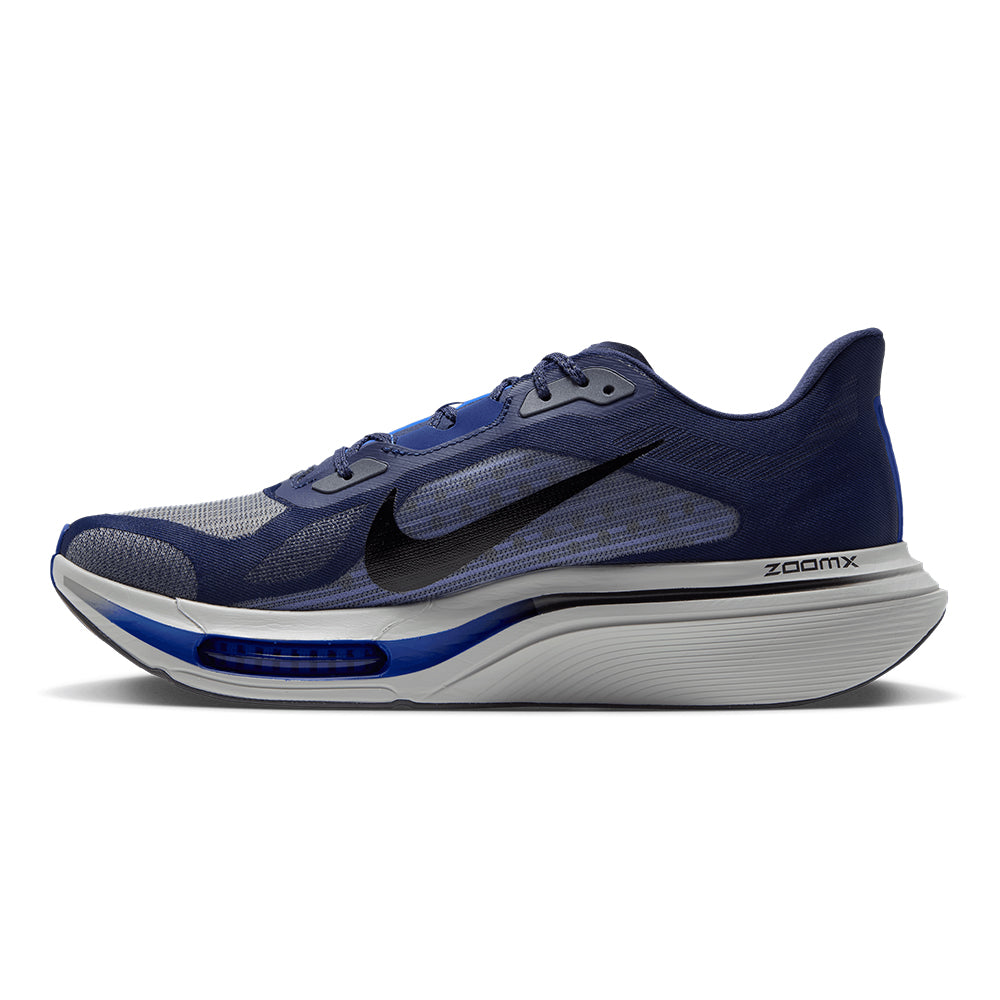 Nike Men's Pegasus Plus 2 - BlackToe Running#colour_midnight-navy-black-racer-blue-grey-mist