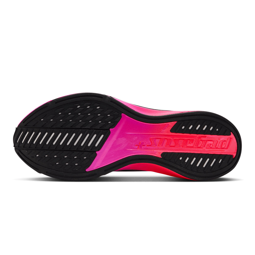 Nike Women's Pegasus Plus 2 - BlackToe Running#colour_black-hyper-pink-laser-crimson