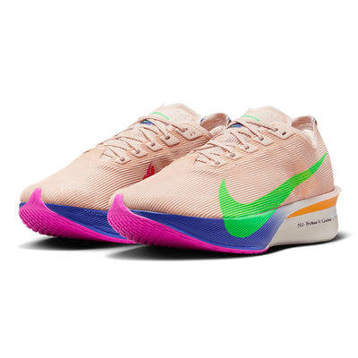 Nike Women's Vaporfly 4 - BlackToe Running#colour_silt-red-green-shock-fire-pink
