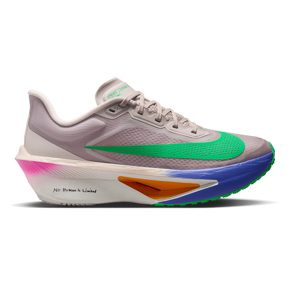 Nike Women's Zoom Fly 6 "Eliud Kipchoge" - BlackToe Running#colour_silt-red-green-shock-persian-violet
