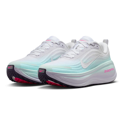 Nike Women's Vomero Plus - BlackToe Running#colour_white-dark-raisin