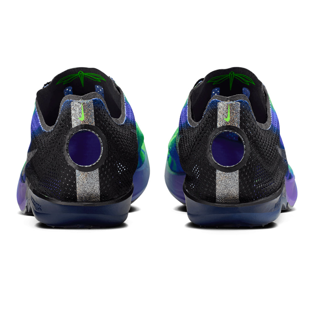 Nike Unisex Dragonfly 2 Spikes - BlackToe Running#colour_fierce-purple-electric-green