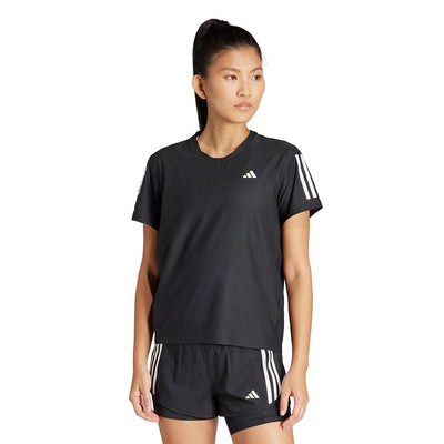 Adidas Women's Own The Run Tee - BlackToe Running#colour_black