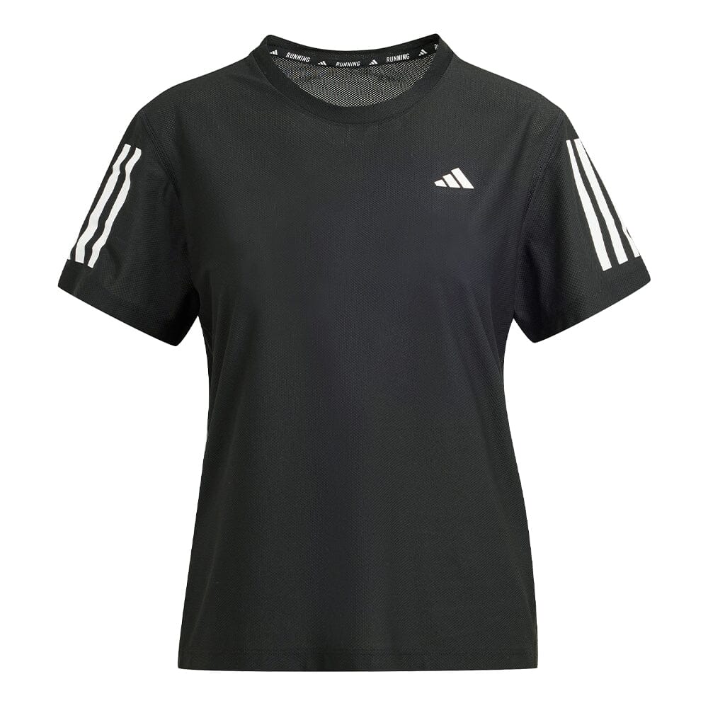 Adidas Women's Own The Run Tee - BlackToe Running#colour_black